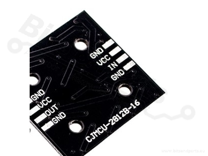 LED Board 4x4 WS2812B 5050 RGB LED with drivers (16bits)